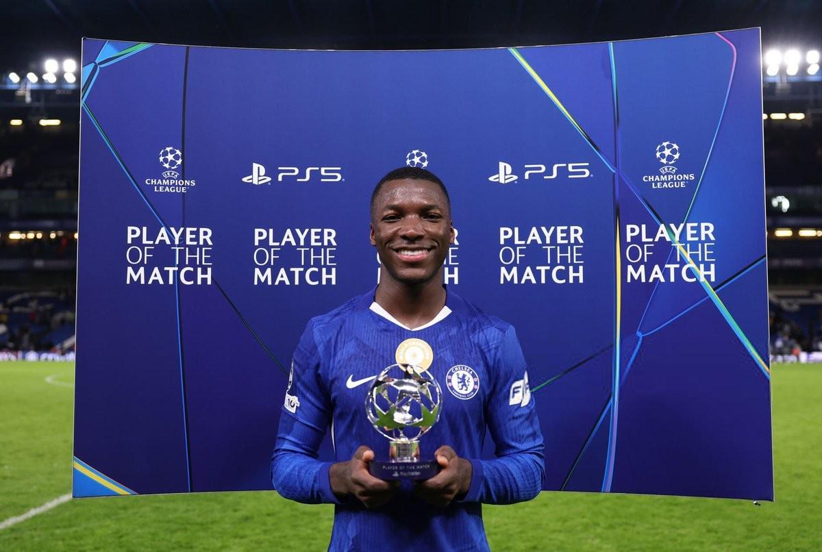 乐鱼官方入口-打入唯一进球，凯塞多当选切尔西vs帕福斯全场最佳球员